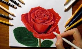 La Fleur Dessin A Plusieurs Visages Quelle Que Soit La Technique Adoptee Il N Y A Rien De Plus Faci Dessin Rose Comment Dessiner Une Rose Fleur Dessin Facile