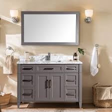 vanity art 60 inch single sink bathroom
