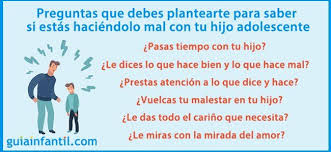 Para Saber Que Estas Haciendo Mal Con Tu Hijo Adolescente Hazte Estas Preguntas Hijas Adolescentes Madre Adolescente Padres De Adolescentes