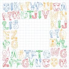 Do you or your child need more help with . Animal Alphabet Zoo Alphabet Letters From A To Z Cartoon Cute Fototapete Fototapeten Zoo Wort Tierwelt Myloview De