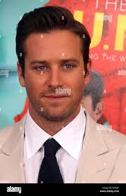 Armie Hammer attends the premiere of "The Man From U.N.C.L.E." at the  Ziegfeld Theatre