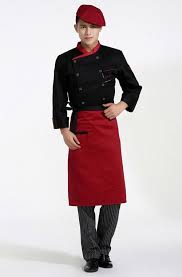 New Kitchen Chef Uniform White Red Black Chef Clothing Food Services Coats Work Wear Chef Jacket Kitchener Un Chef Clothes Chef Uniform Chef Jackets Design