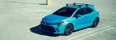 This is a 2020 toyota corolla hatchback with cvt transmission transmission blue0221,galactic aqua mica color and black. 2019 Toyota Corolla Hatchback Exterior Paint Color Options Fox Toyota