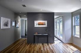 Indusparquet Living Room Contemporary With Accent Wall Baseboards Ceiling Lighting Grey Walls Neutral Paint Colors For Living Room Living Room Grey Grey Walls