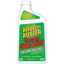 Krud Kutter 32 Oz Concrete Clean And Etch Krud Kutter Wash Brush Cleaning