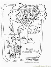 Free tree house coloring pages coloring home. Tree House Coloring Pages For Kids Drawing With Crayons