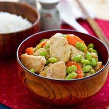 Edamame Chicken Stir Fry Roti N Rice