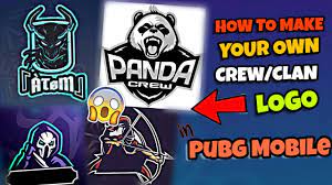 How To Make Your Own Crew Clan Logo In Pubg Mobile Youtube