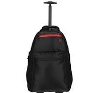Enrico Benetti Rugzak/ trolley SO99000 Zwart Rood 618