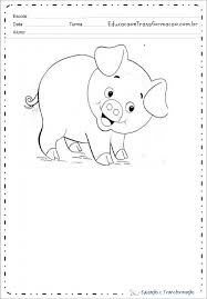 Desenhos De Porco Para Colorir E Imprimir Educacao E Transformacao