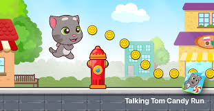 Talking tom's new candy store has been robbed! App Store Talking Tom S Candy Store Has Been Robbed Run Jump And Slide Your Way Through Exciting Candy Filled Levels As You Restock The Store With Sweets Apple Co Talkingtomcandyrungame Facebook