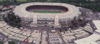 Wembley stadium , stadium in the borough of brent in northwestern london , england , built as a the new wembley was the largest stadium in great britain at the time of its opening in 2007, with a. Old 1923 Wembley Stadium England Football Tripper