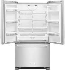 Kitchenaid refrigerator manual krfc300ess01 warranty lookup. Kitchenaid 20 Cu Ft French Door Counter Depth Refrigerator Stainless Steel Krfc300ess Best Buy