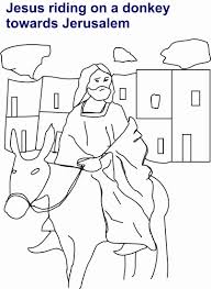 Maybe you would like to learn more about one of these? Jesus Riding On Donkey Coloring Page For Kids