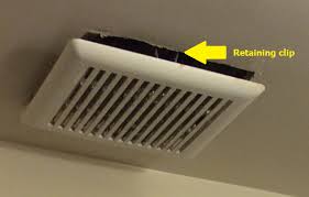 Ventilation fans improve indoor air quality by venting moist air quickly outside, which helps to control mold and mildew growth. Is It Normal For An Exhaust Fan Cover To Hang Below The Finished Ceiling Home Improvement Stack Exchange