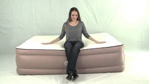 Intex flocking air mattress air bed tent camping mat automatic inflatable cushion flocked top 68950. Queen Air Bed Fit For Your Existing Sofa Altimair Air Mattress Youtube