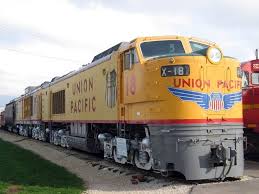 A Gas Turbine Electric Locomotive Or Gtel Is A Locomotive That Uses A Gas Turbine To Drive An Electric Gen Union Pacific Train Union Pacific Railroad Train