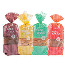 Keto bread is gluten free and great if you're following a keto diet. Kiss My Keto Bread Zero Carb 0g Net Variety 4 Pack 6g Protein Slice Low Carb Bread Loaf Low Calorie Sandwich Bread Sugar Free Non Gmo Soy Free Keto Friendly Food