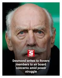 Dermot Desmond has penned a letter to Shamrock Rovers members 🇮🇪