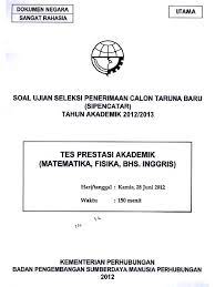 Latihan soal tes potensi akademik (tpa) kode soal : Tpa Sipencatar 2012 1 Pdf
