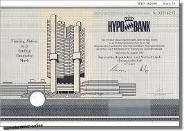 Wie wechseln sie die bank? Bayerische Hypotheken Und Wechsel Bank Ag Hypo Bank Grosser Nennwert Topdekorativ