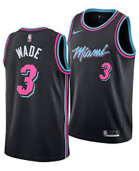 Nike authentic miami heat vicewave jersey dwyane wade vaporknit small 40. Dwyane Wade Miami Vice Jersey White 2436cf