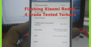 Cara flashing redmi 4 prada tanpa pc. Flashing Xiaomi Redmi 4 Prada Global Rom Tested Terbaru Arahmatharh Cell