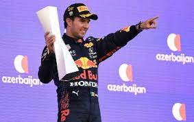 F1 driver @redbullracing productos oficiales sergio pérez bit.ly/39kpdji. Triunfo En Azerbaiyan Golpe De Motivacion Para Sergio Perez El Informador