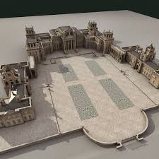 3d Model Blenheim Palace Blenheim Palace Urban Design Concept Chateaux Interiors
