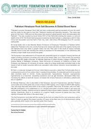 Furthermore, finding such a name that resonates with your kind of music and image is worth your time. Pakistani Himalayan Rock Salt Becomes A Global Brand Name Employers Federation Of Pakistan