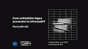 Proiectul de lege limitează accesul la informațiile publice și dă posibilitatea autorităților să refuze accesul pe motiv că informațiile sunt de asemenea, proiectul de lege prevede că informațiile care fac trimitere la contracte publice nu pot fi oferite pentru a nu pune „în pericol activitatea unor firme. MasÄƒ PÄƒtratÄƒ Cum SchimbÄƒm Legea Accesului La InformaÈ›ii