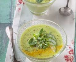 Soupe Concombre Curcuma Menthe Recette Soupe Concombre Menthe Curcuma