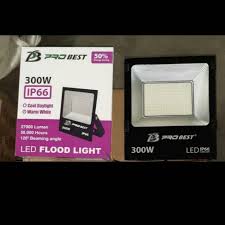 Lampu jalan pju led 120w smd. Lampu Sorot Led Murah 300watt Ip66 Probest Shopee Indonesia