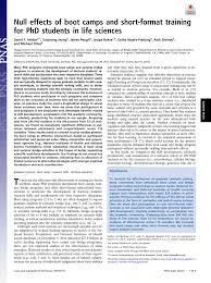 So, parents from the state of oklahoma and all over the u.s. Pdf Null Effects Of Boot Camps And Short Format Training For Phd Students In Life Sciences