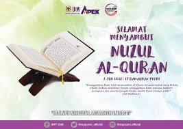 Cuti sempena nuzul al quran 2018 printhink sdn bhd facebook. Mpp Usm Selamat Menyambut Nuzul Al Quran Majlis Facebook
