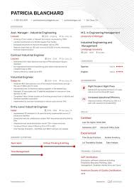 Industrial Engineer Resume Examples Expert Advice Enhancv Com
