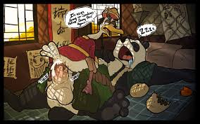 dreamworks, kung fu panda, li shan (kung fu panda), master po ping,  quanjiang - Furry 34 com