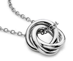 Infinity Love Knot Pendant In Sterling Silver Blue Nile Sterling Silver Pendants Silver Jewellery Online Pendant