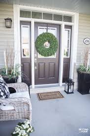 The large selection of contemporary outdoor furniture makes creating the perfect atmosphere for a warm summer breeze. Summer Front Porch Decor Ideas Setting For Four