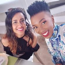 Hanging out with Shiksha Arora at Gire product launch! 💙