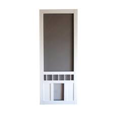 30 inch sliding patio screen door. Screen Door With Pet Door You Ll Love In 2021 Visualhunt