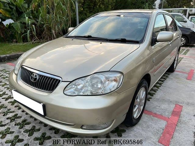 2007 Toyota Corolla XL (E120) Front Exterior, AI generated
