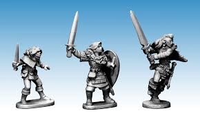 The shields are hand painted. North Star Look Ahead To Frostgrave Female Figures Oathmark Plastics Ontabletop Home Of Beasts Of War