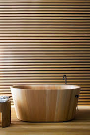 badkamer hout bad door ik78 design badkamer prachtige badkamers natuurlijke badkamer