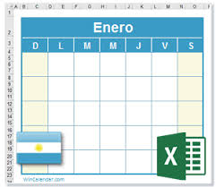 Acordate que los inamovibles son fechas fijas que no se van. Calendario Excel 2018 Con Dias Feriados Argentina