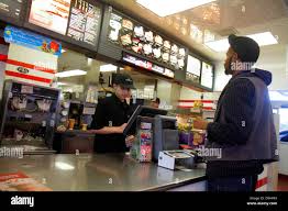 Las Vegas Nevada Sahara Avenue Mcdonald S Burgers Hamburgers Franchise Fast Food Restaurant Restaurants Dine Dining Eating Out Casual Cafe Cafes Bistr Stock Photo Alamy