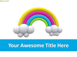 Download these rainbow background or photos and you can use them for many purposes, such as banner, wallpaper, poster background as well as powerpoint background and website background. Free Rainbow Powerpoint Templates Myfreeppt Com