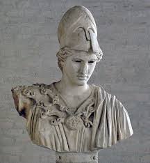 Bust Of Athena Type Of The Velletri Pallas Inlaid Eyes Are Lost Copy Of The 2nd Century Ce After A Votive Statue Of Mitoloji Yunan Mitolojisi Tanricalar