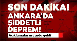 🌍 son depremler hakkında anlık bilgi verir‼️ bit.ly/deprem_cantasi. Son Dakika Haberi Ankara Da Korkutan Siddetli Deprem Afad Ve Kandilli Den Ankara Depremi Sonrasi Aciklamalar Art Arda Geldi Son Dakika Haberler