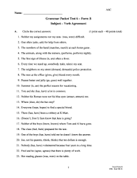 Angela ___puts___ ketchup on her eggs. 26 Printable Subject Verb Agreement Forms And Templates Fillable Samples In Pdf Word To Download Pdffiller